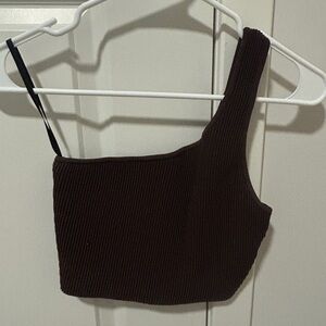 Aritzia One Shoulder Top